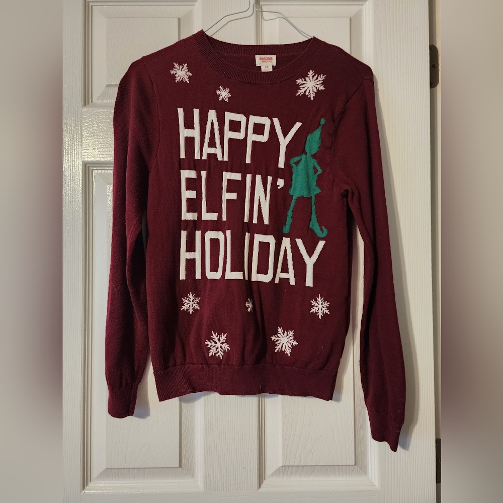Happy Elfin' Holiday sweater